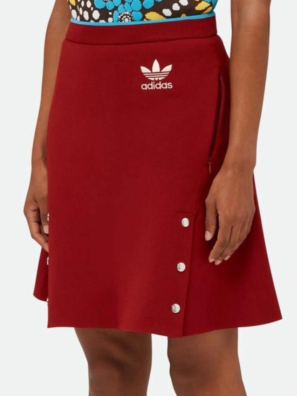 Wales Bonner adidas
Red A-Line Mini Skirt